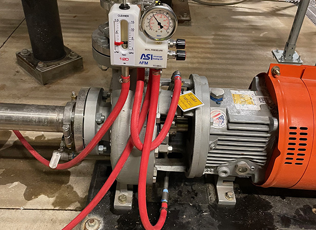 recirculating gear pump